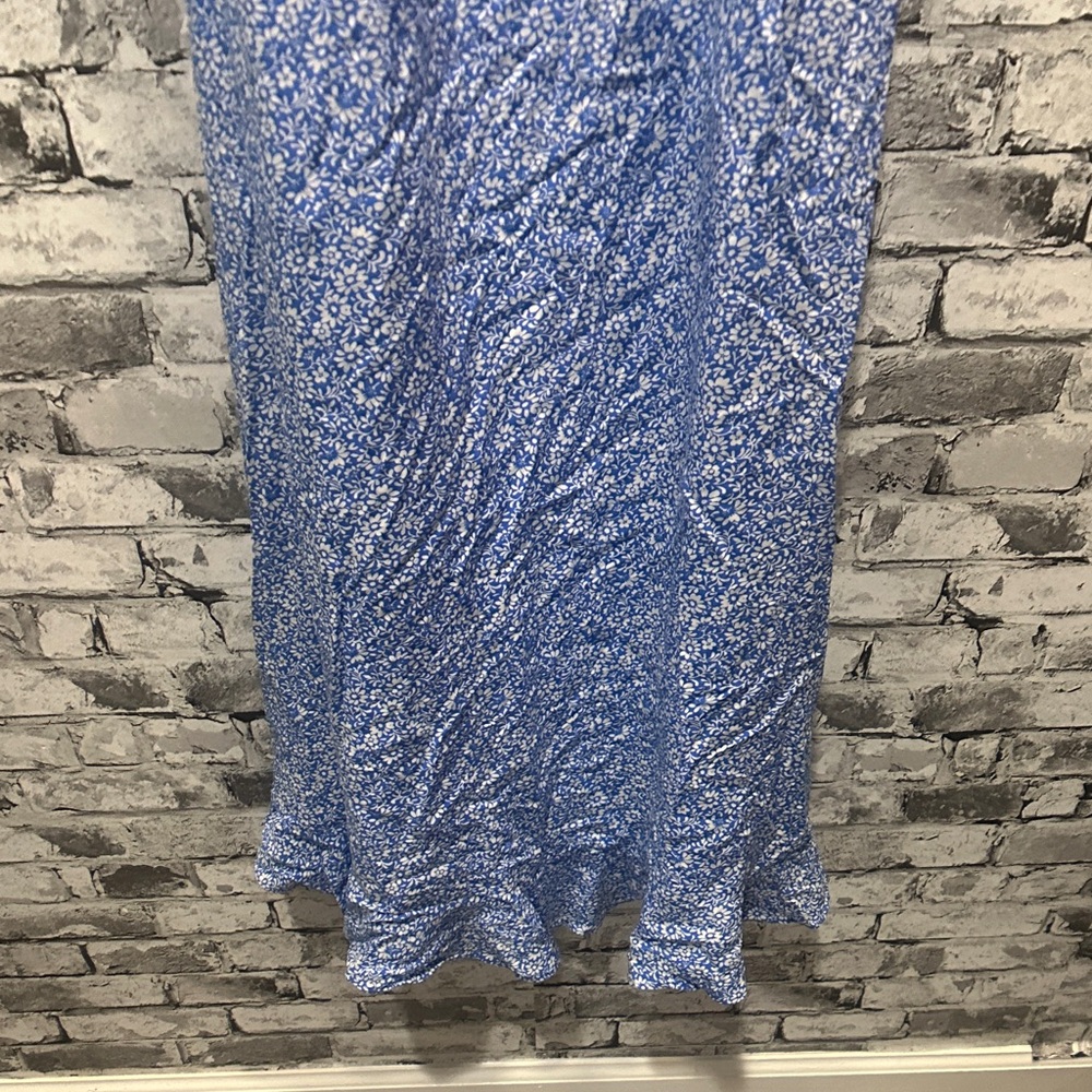 NWT J. Crew Blue Midi Dress Size 6 - Picture 3 of 15